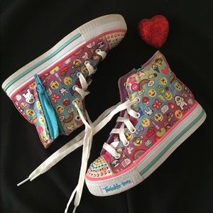 Sketchers high tops with lights